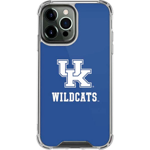 University of Kentucky UK Wildcats iPhone 13 Pro Max Clear Case